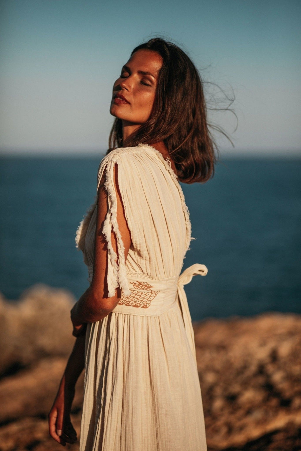 The Tulum Organic Goddess Gown