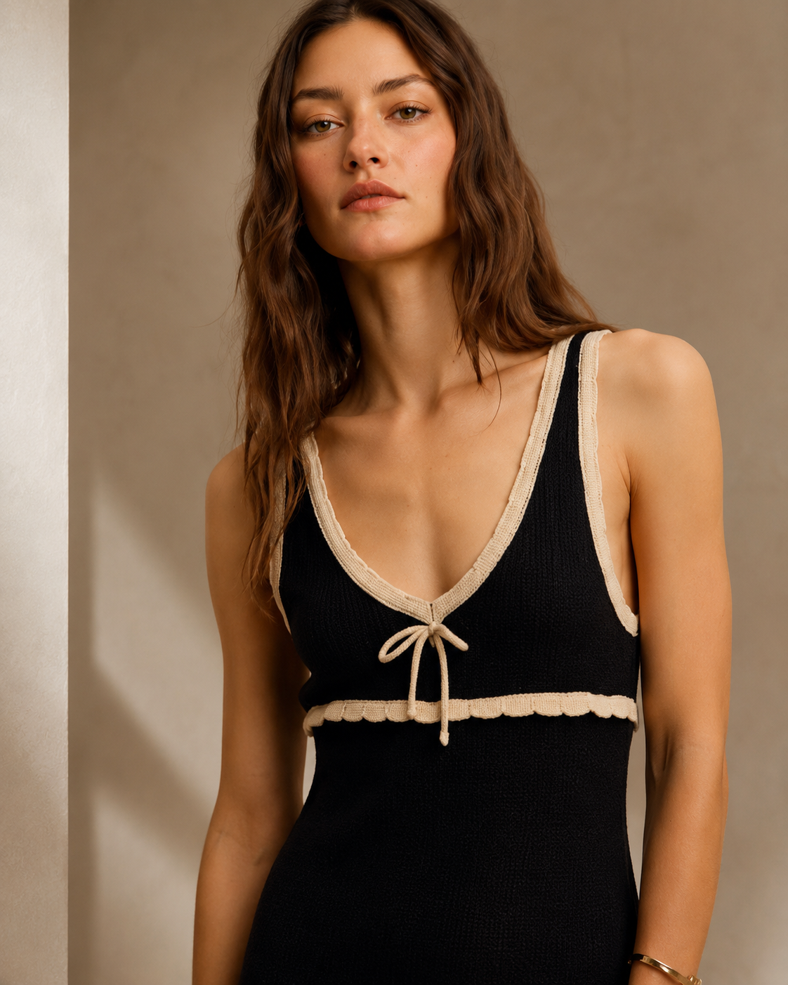 Amara Cotton Knit Maxi Dress